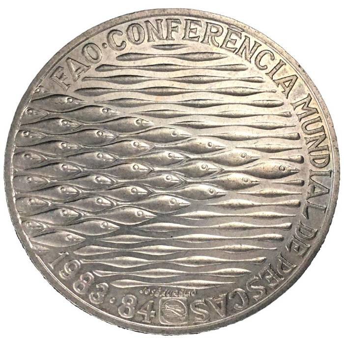 250 Escudos 1984 FAO - Conferência Mundial de Pescas