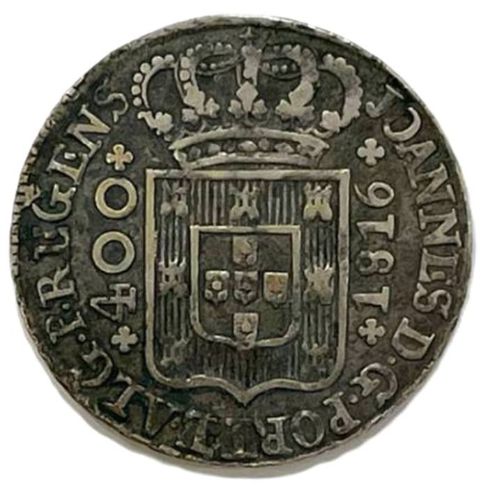 CRUZADO NOVO (480 Réis) D. João Príncipe Regente 1816