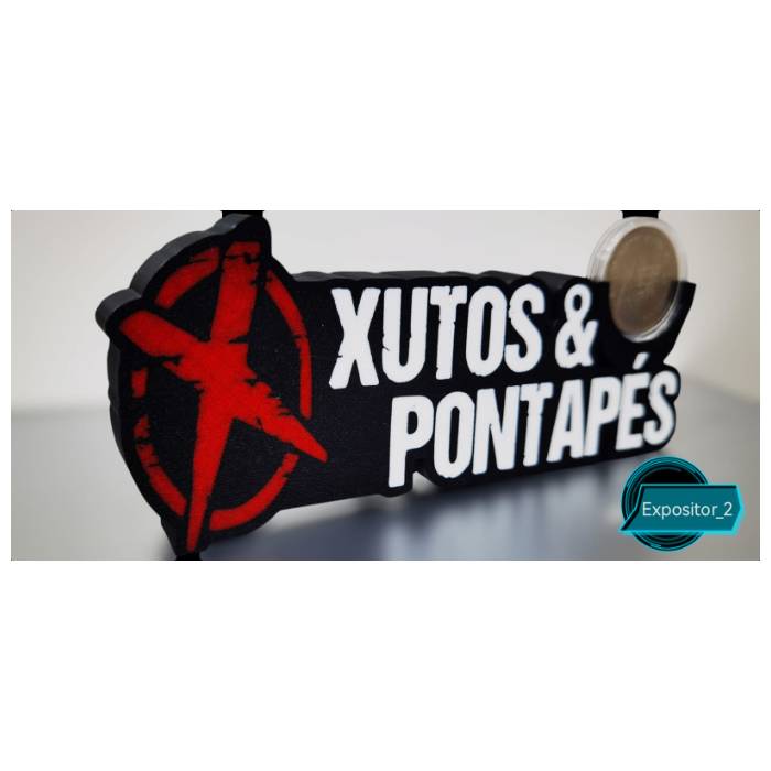 Expositor para 5€ Xutos e Pontapés